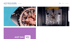 Desktop Screenshot of alexmulhearn.com
